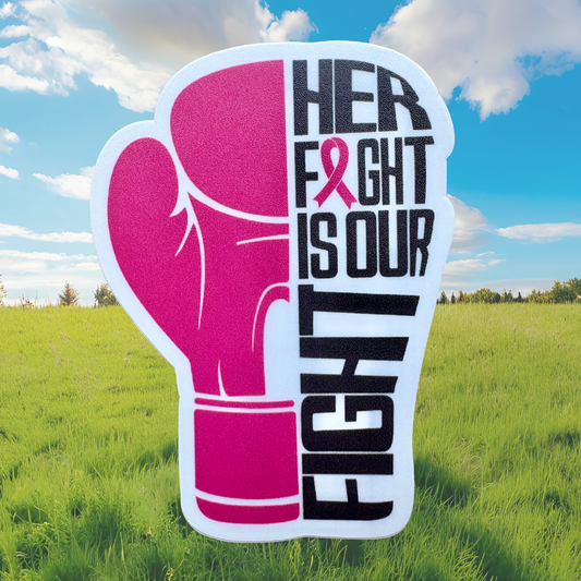 STICKER -  Her Fight Is Our Fight - virtualrunevent