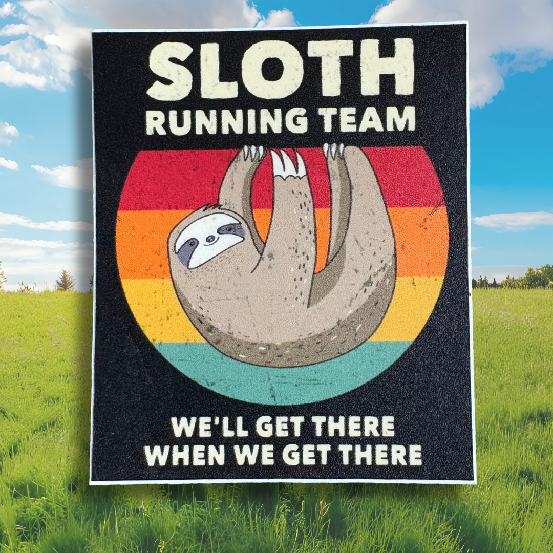 STICKER: Sloth Running Team