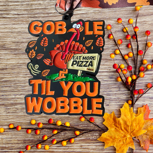 2025 Gobble Til You Wobble 1M, 5K, 10K, 13.1, 26.2 – Benefitting Feeding America - virtualrunevent