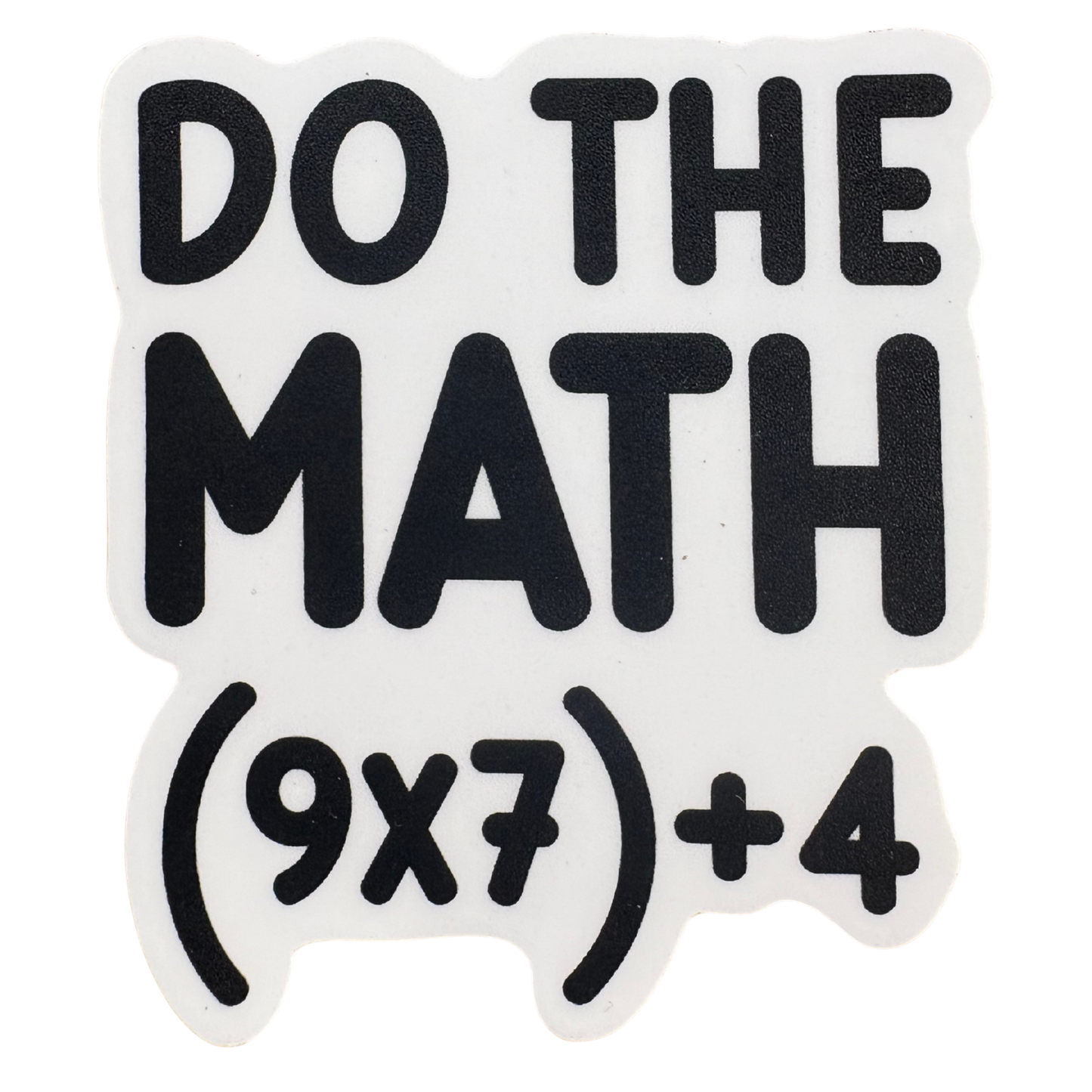 STICKER - Do The Math