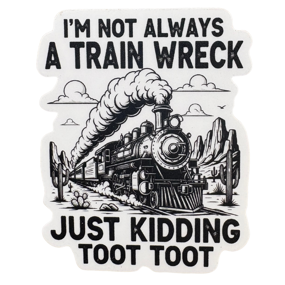 STICKER - Train Wreck