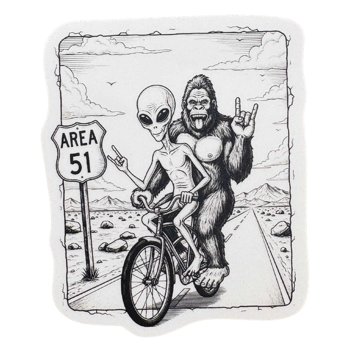 STICKER - Area 51