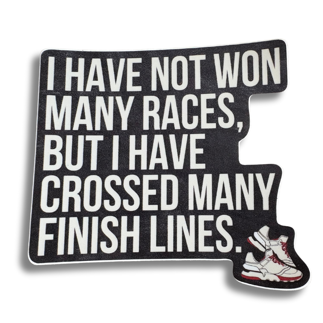 STICKER: Finish Lines - virtualrunevent
