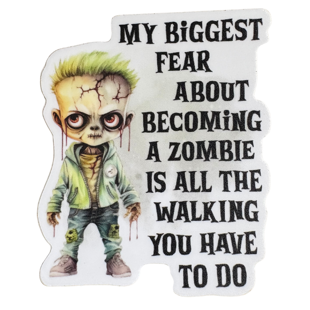 STICKER - ZOMBIE WALKING - virtualrunevent