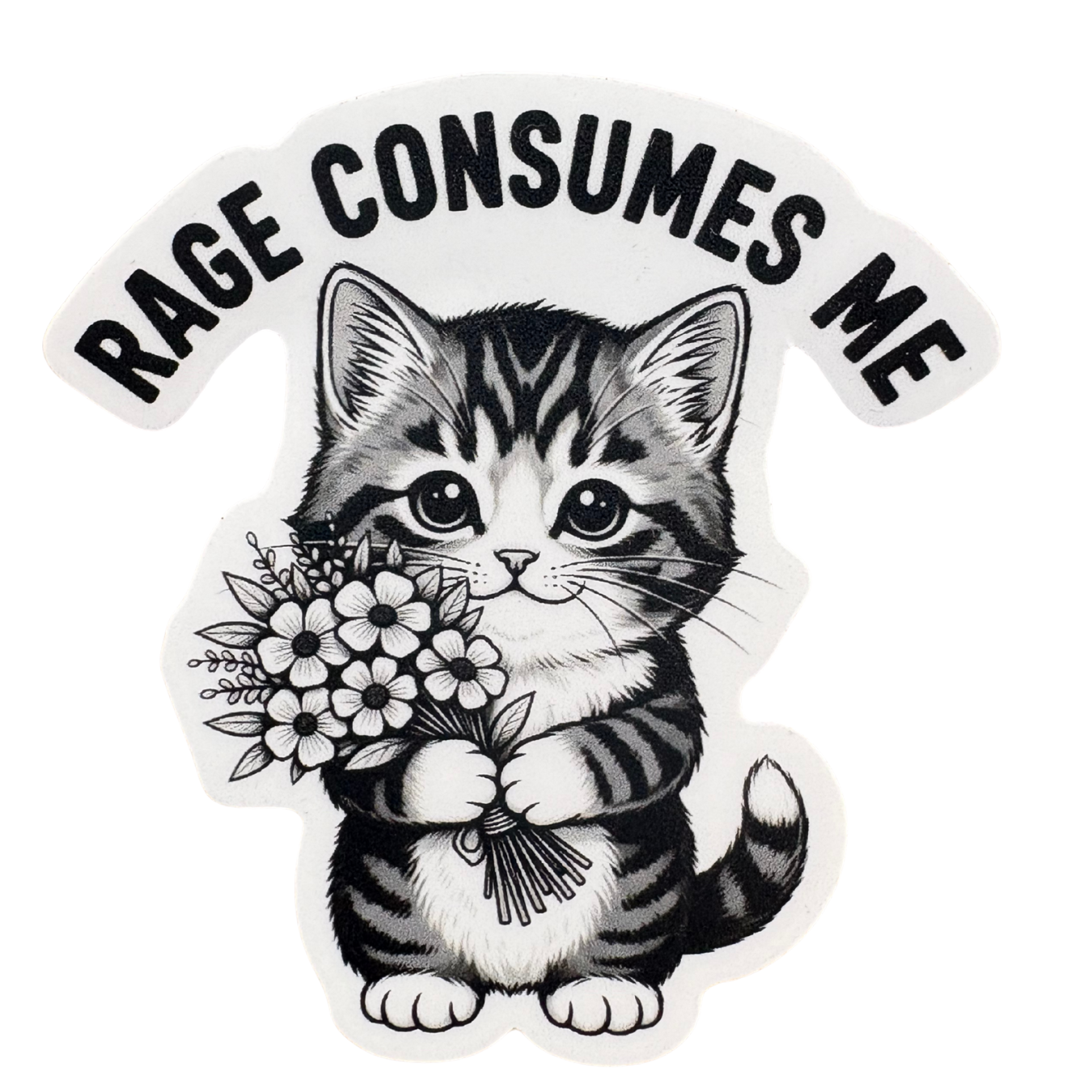 STICKER - Rage Consumes Me