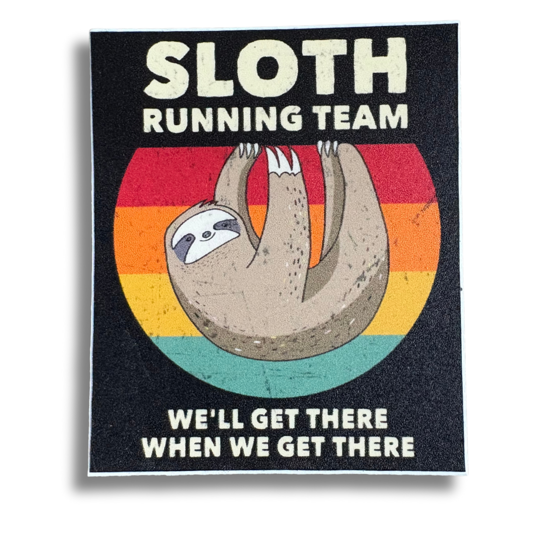 STICKER: Sloth Running Team