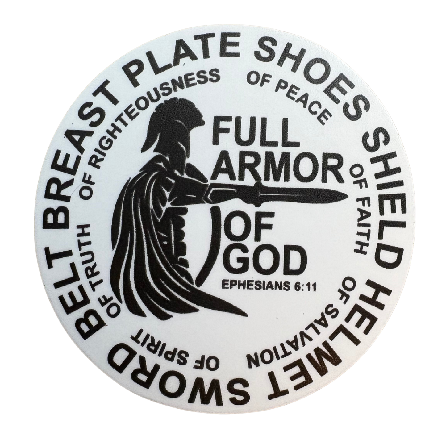 STICKER - Full Armor of God - virtualrunevent