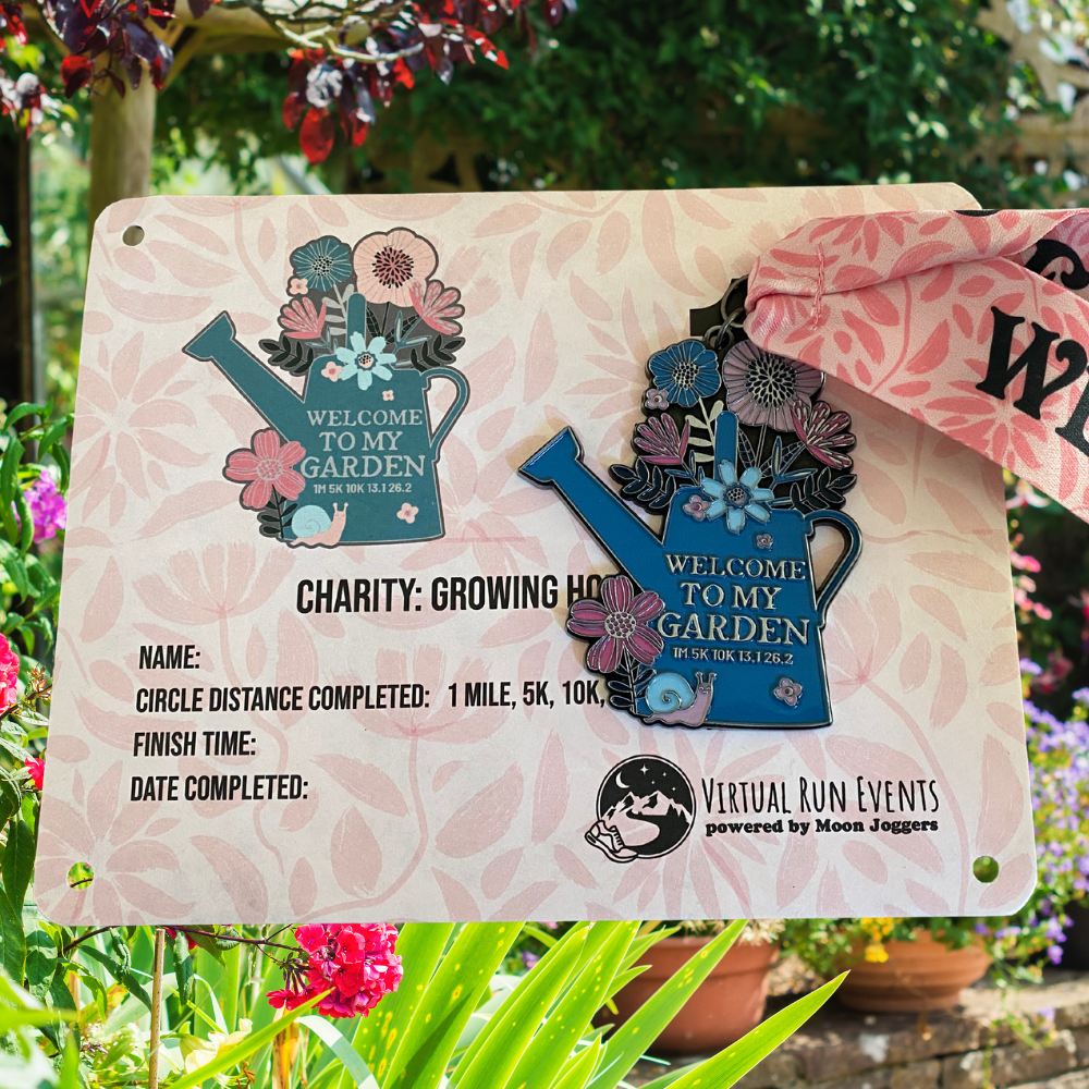 2025 Welcome to My Garden 1M 5K 10K 13.1 26.2- Benefitting Growing Hope Globally - virtualrunevent