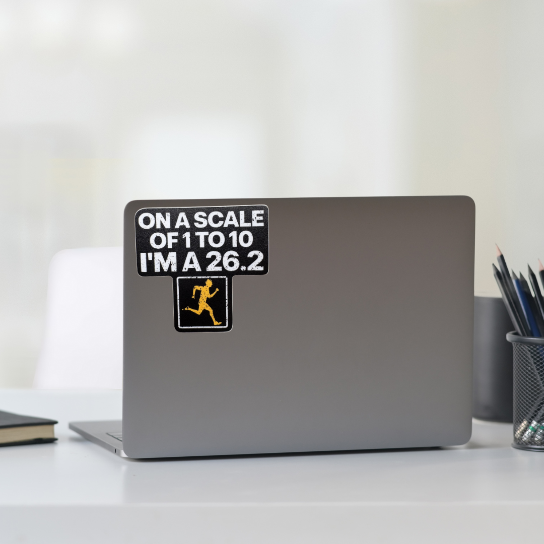 STICKER - On a Scale of 1 to 10 I'm a 26.2