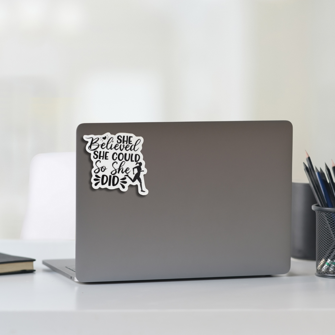 STICKER - SHE BELIEVED - virtualrunevent