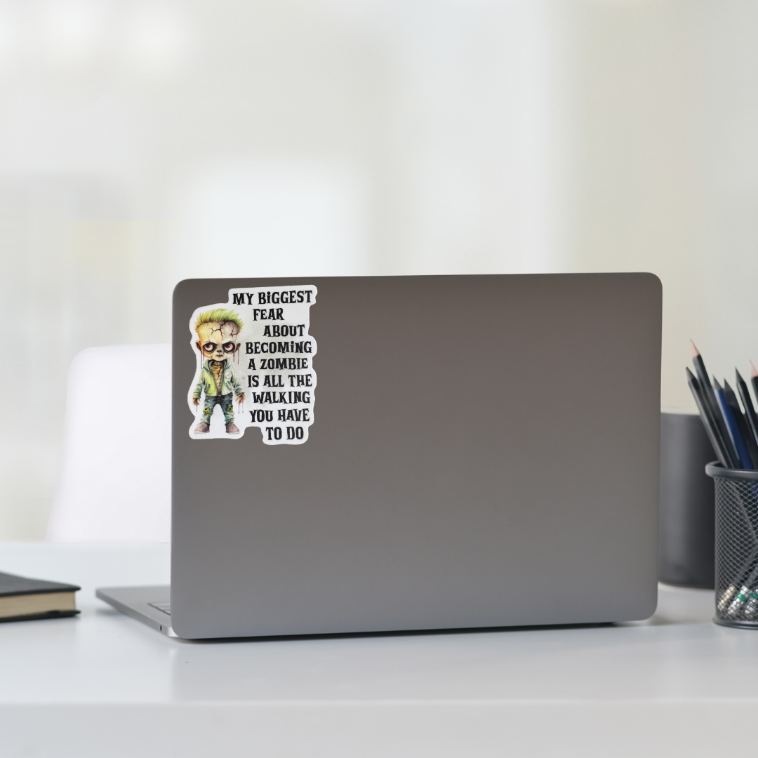 STICKER - ZOMBIE WALKING - virtualrunevent