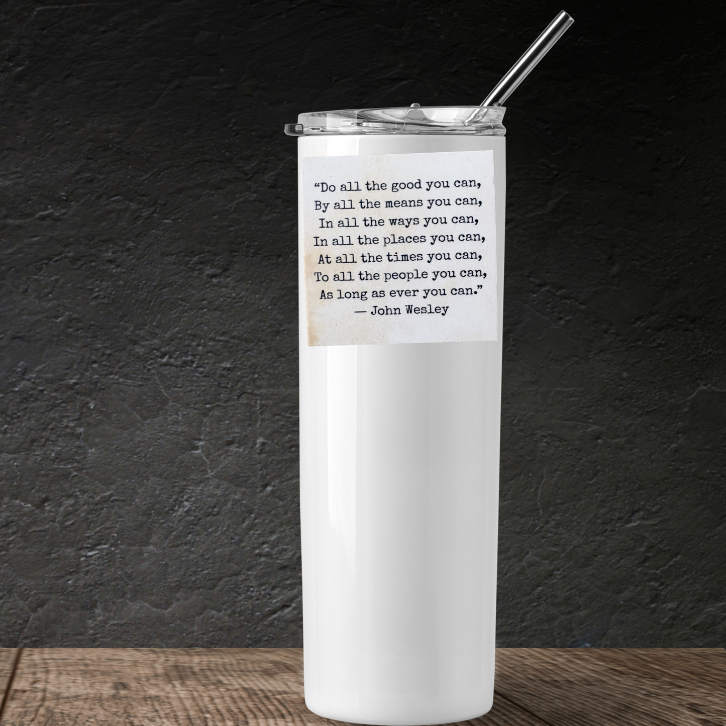 Virtualrunevent sticker with the message "Do All The Good You Can" in bold lettering on a colorful background.