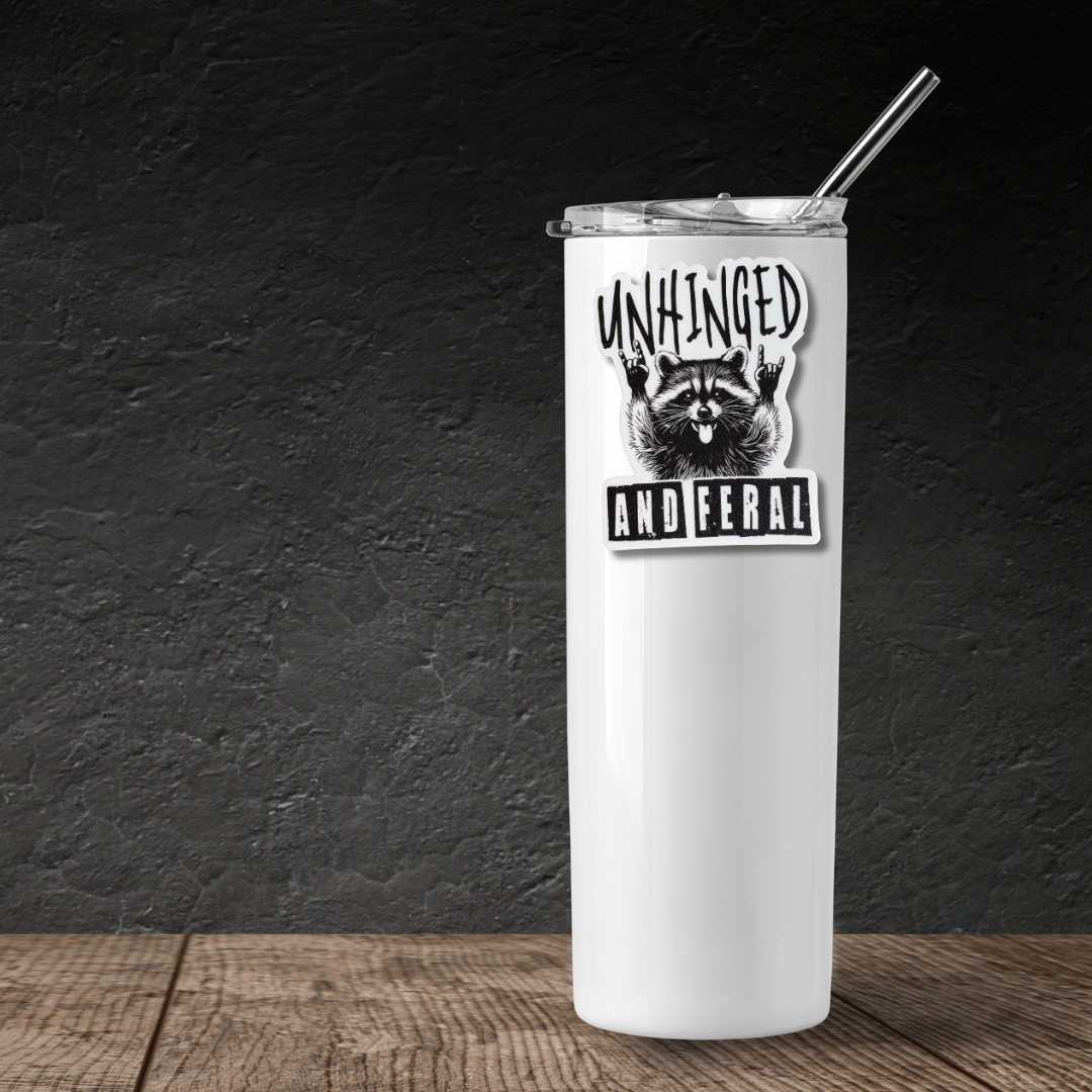 STICKER - Unhinged and Feral - virtualrunevent
