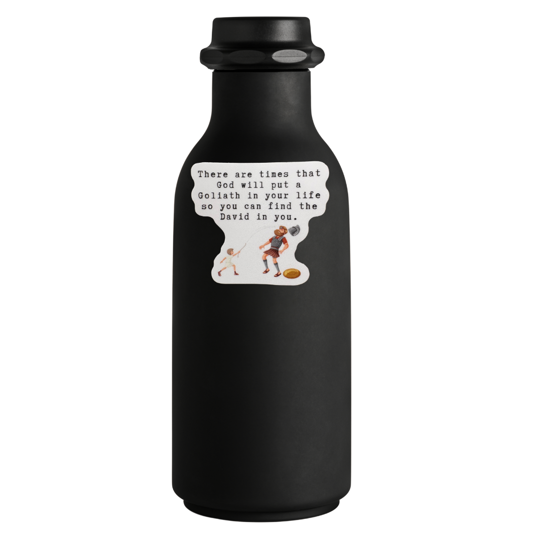 STICKER - David and Goliath - virtualrunevent