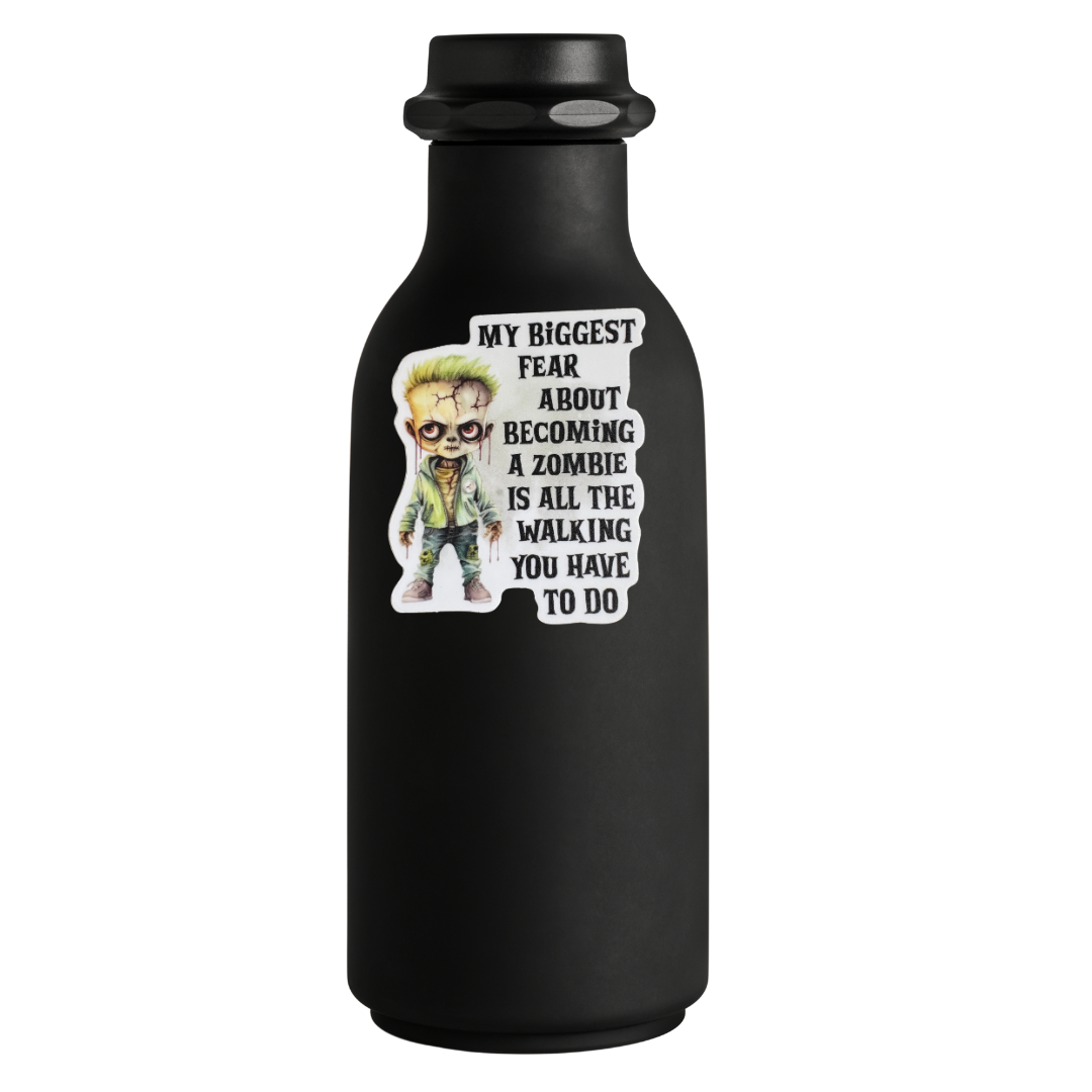 STICKER - ZOMBIE WALKING - virtualrunevent