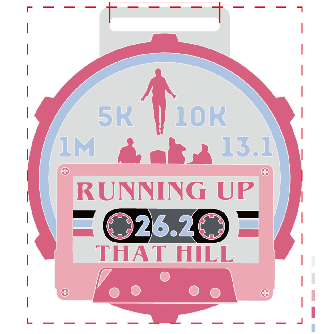 2025 Running Up That Hill 1M 5K 10K 13.1 26.2