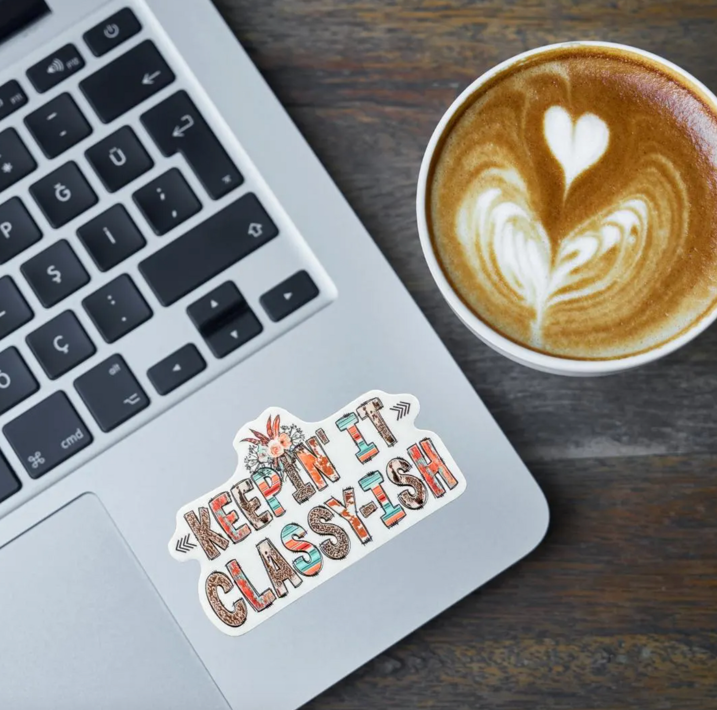 STICKER - Keeping It Classy-ish - virtualrunevent