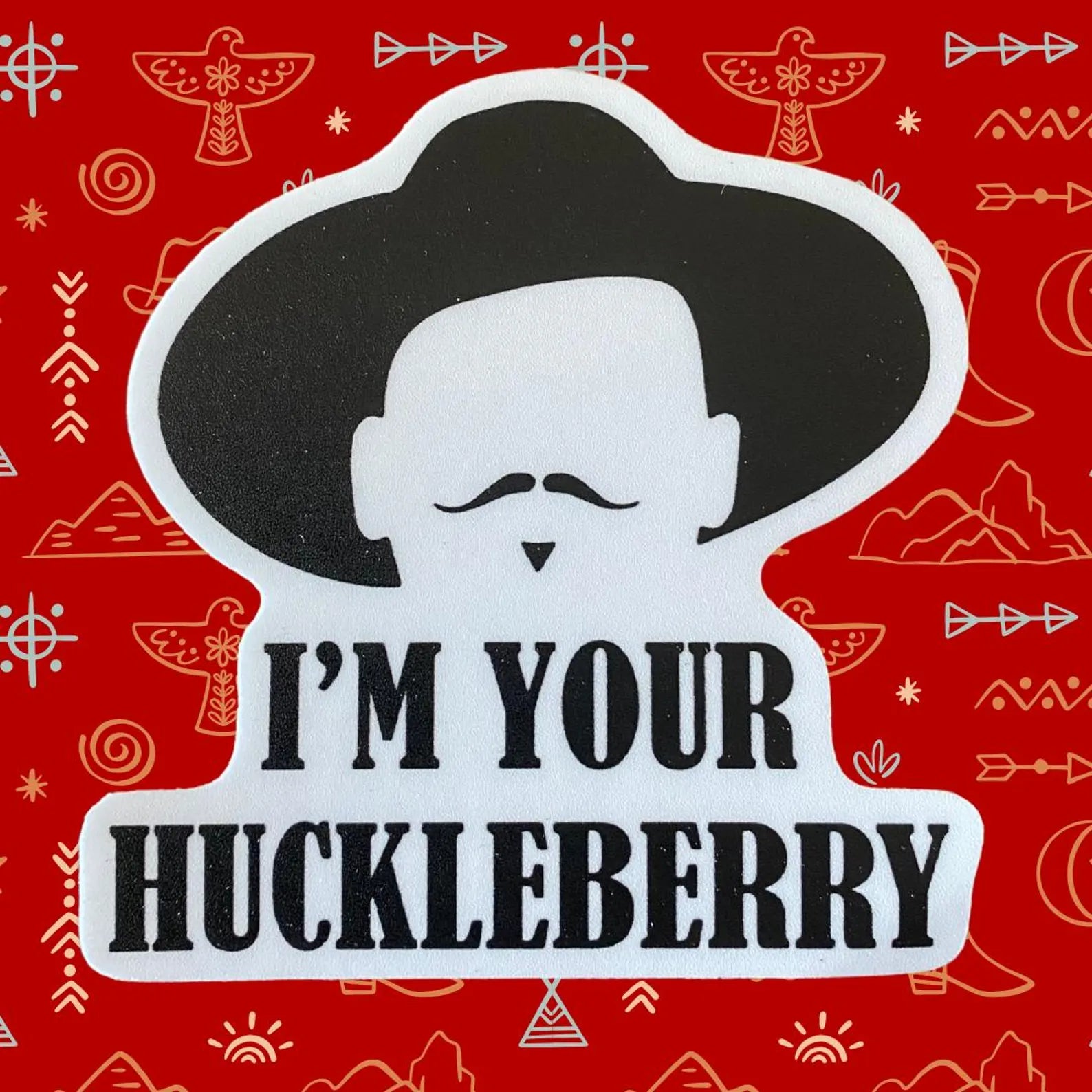 STICKER -  I’m Your Huckleberry - virtualrunevent