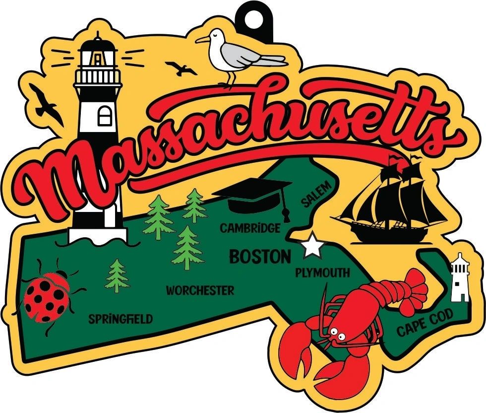 Race Through America Series - ALL 50 MEDALS AND BIBS!