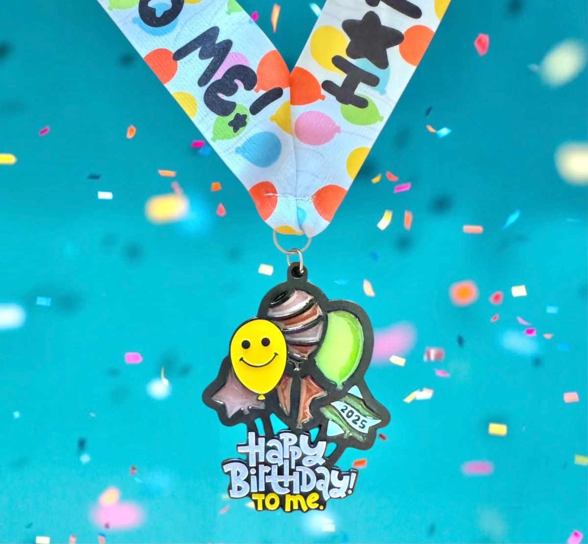 2025 Happy Birthday To Me 2025- Benefitting Make a Wish Foundation - virtualrunevent