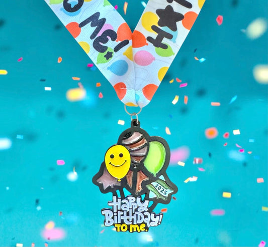 2025 Happy Birthday To Me 2025- Benefitting Make a Wish Foundation - virtualrunevent