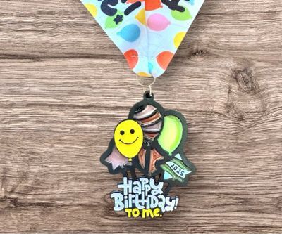 2025 Happy Birthday To Me 2025- Benefitting Make a Wish Foundation - virtualrunevent