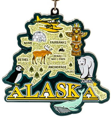 Race Through Alaska Medal and Bib - virtualrunevent