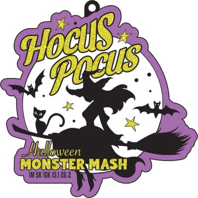 2025 Monster Mash 1M, 5K, 10K, 13.1, 26.2 – Benefitting American SIDS Institute - starts shipping out August 2025 - virtualrunevent