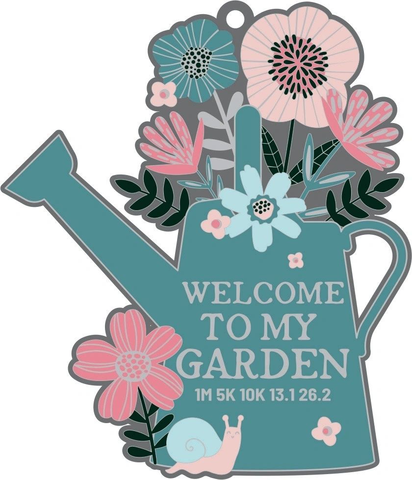 2025 Welcome to My Garden 1M 5K 10K 13.1 26.2- Benefitting Growing Hope Globally - virtualrunevent