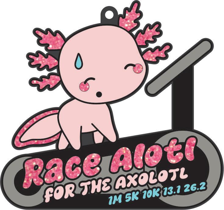 2025 Race Alotl for the Axolotl 1M 5K 10K 13.1 26.2 - Benefits World Wildlife Fund - Starts Shipping Out mid-June 2025 - virtualrunevent