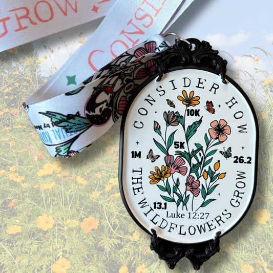 2026 Consider How the Wildflowers Grow Virtual Run – 1M • 5K • 10K • 13.1 • 26.2