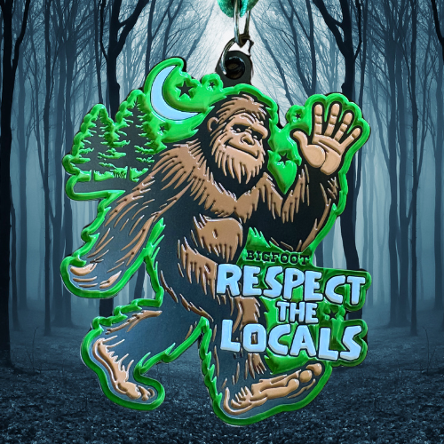2025 BIGFOOT! 1M 5K 10K 13.1 26.2- Benefitting The National Park Foundation -Medals start shipping out August 2025!