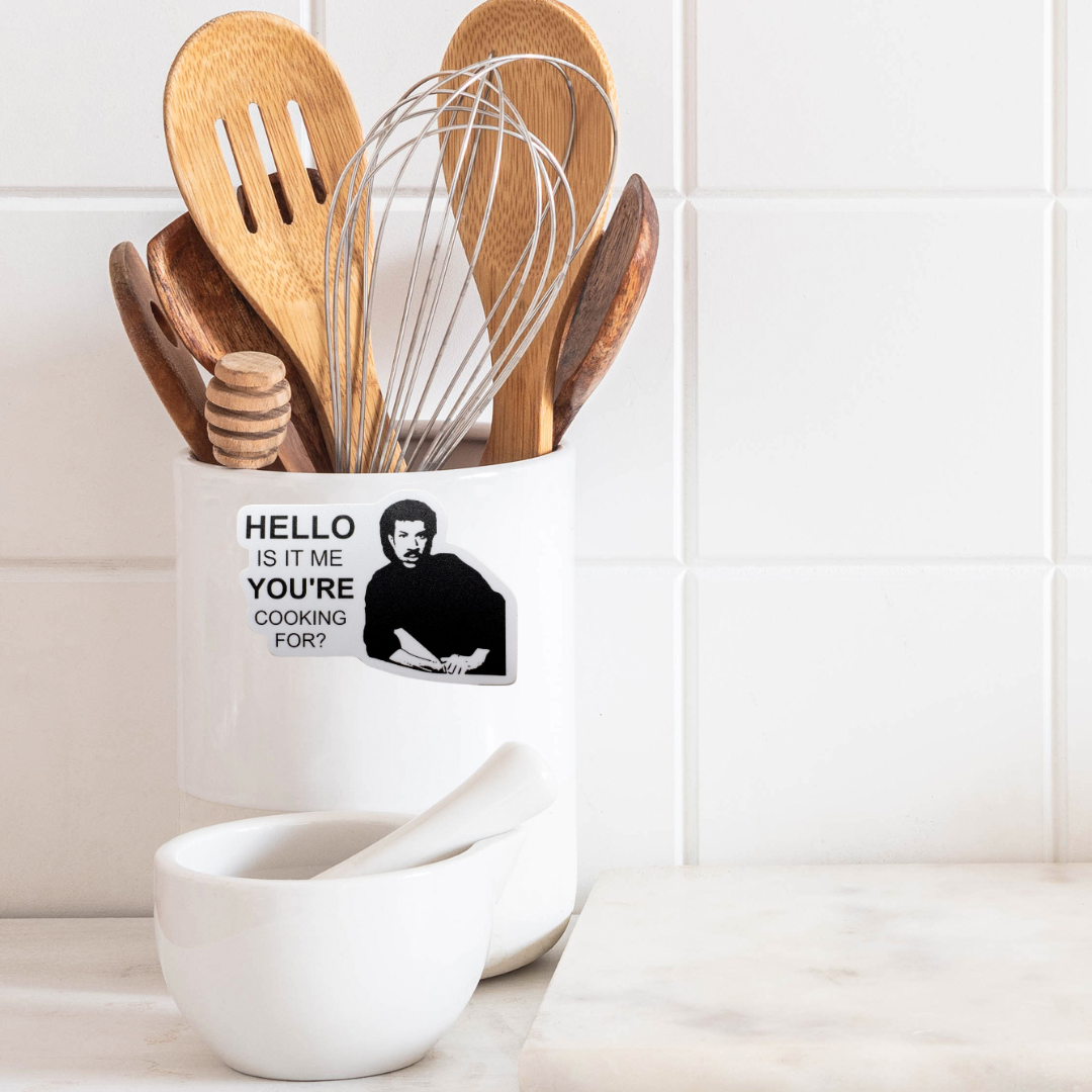 STICKER - Hello is it Me You're Cooking For? - virtualrunevent