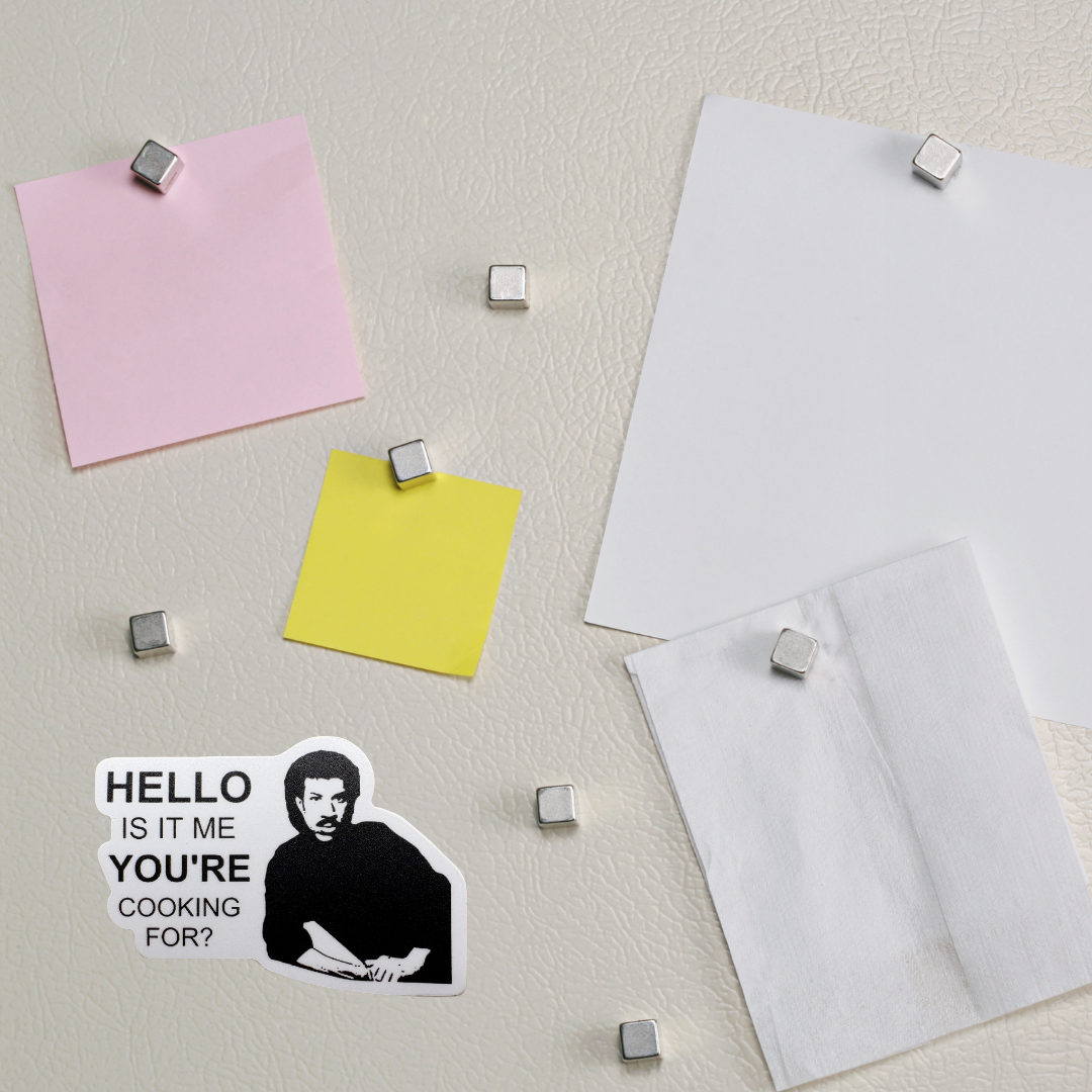STICKER - Hello is it Me You're Cooking For? - virtualrunevent