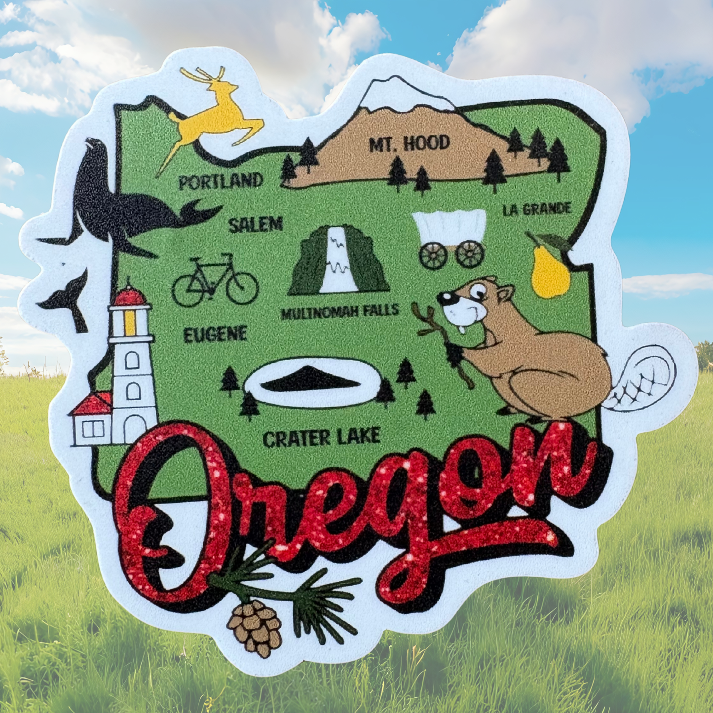 STICKER - Oregon