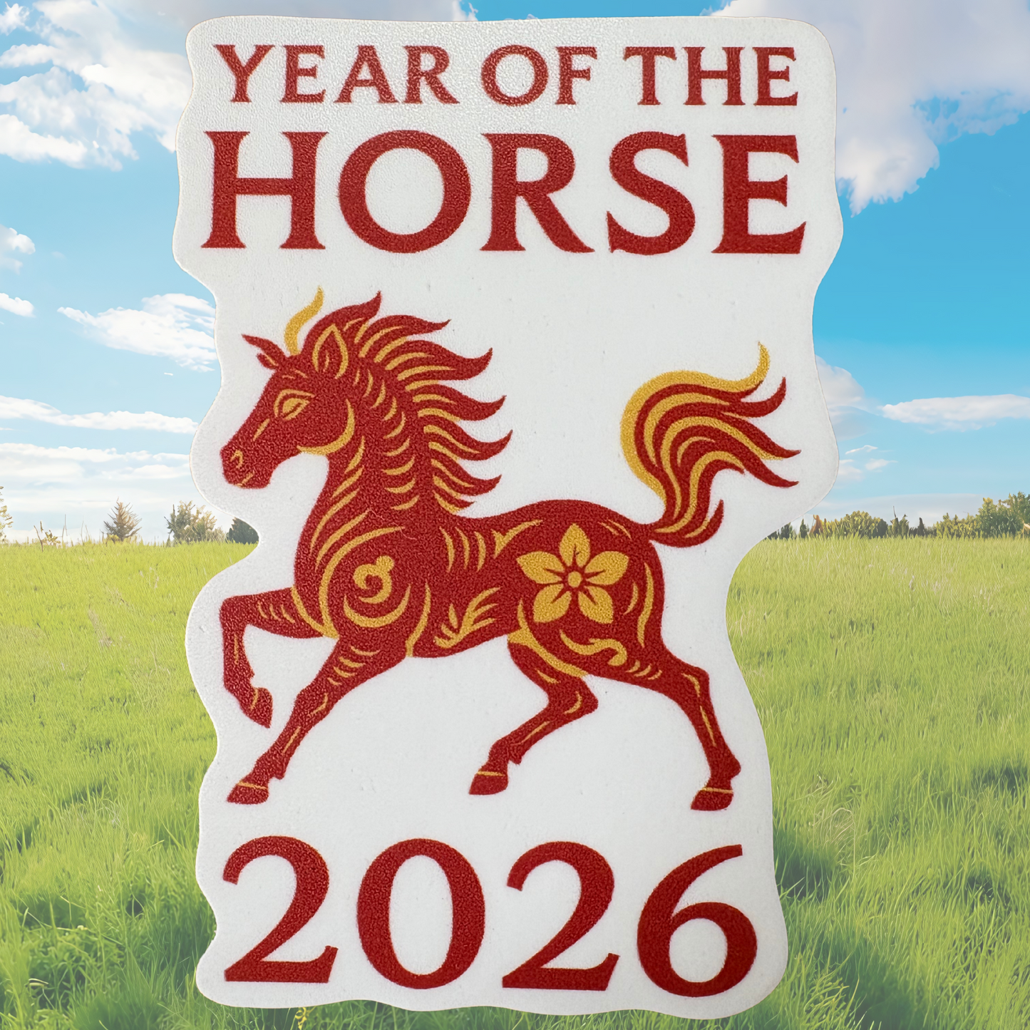 STICKER -Year of the Horse 2026