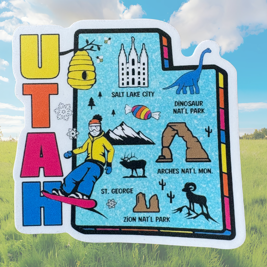 STICKER - Utah