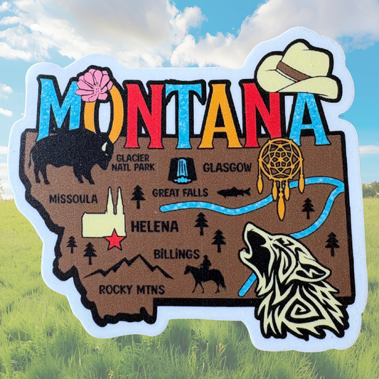 STICKER - Montana