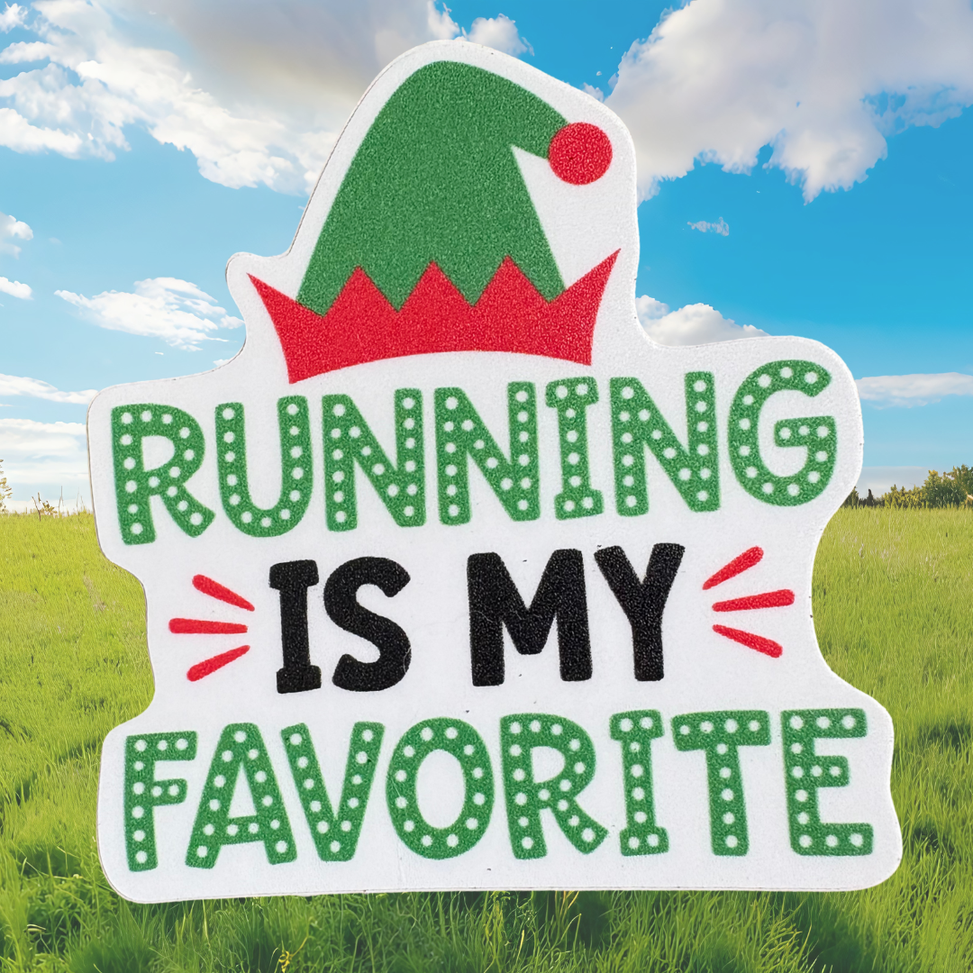 STICKER: RUNNING IS MY FAVORITE