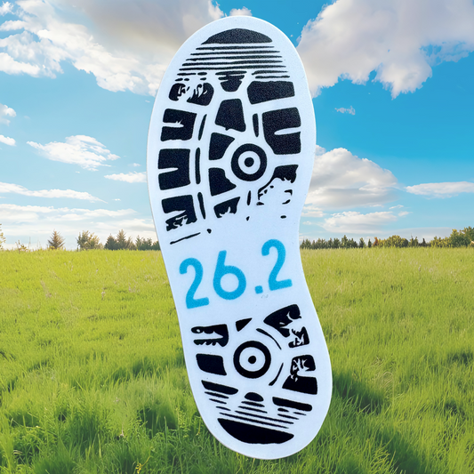 STICKER - 26.2 Shoe Print