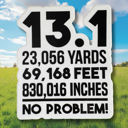 STICKER: 13.1 DISTANCE