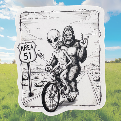STICKER -  Area 51
