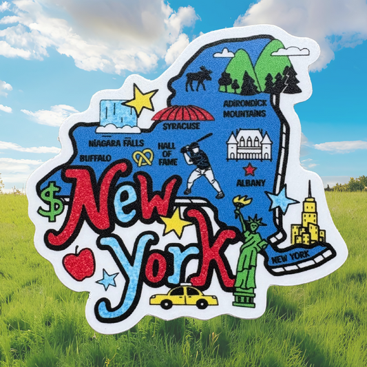 STICKER - New York