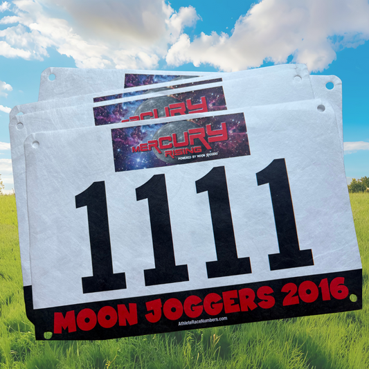 BIBS - Pack of TEN - Mercury Rising 2016 - virtualrunevent