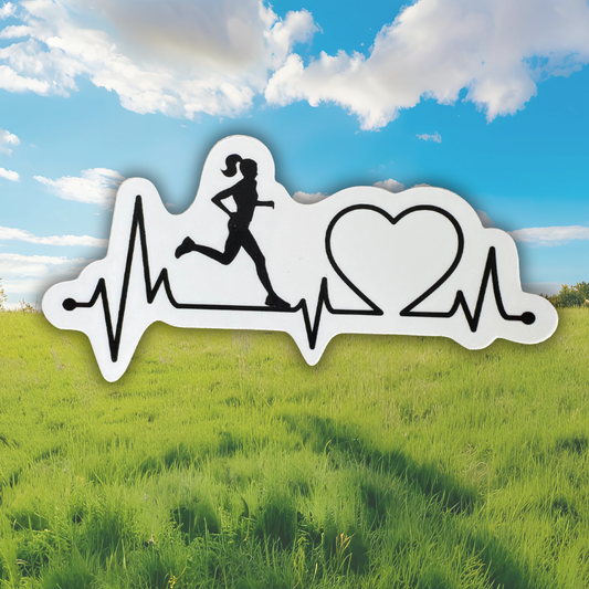 STICKER: Runner's Heartbeat