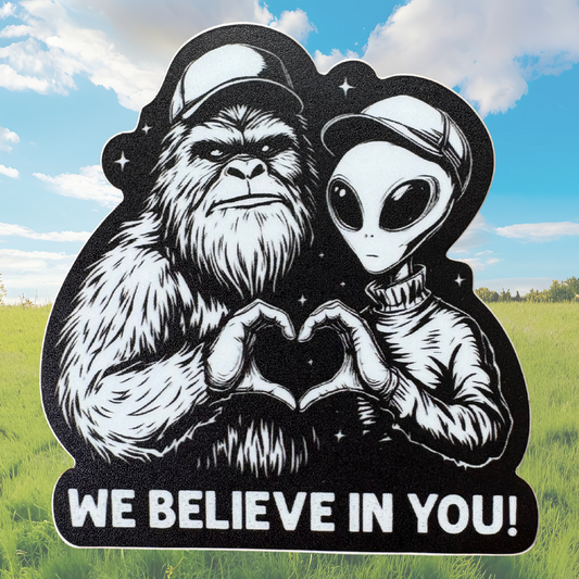 STICKER -  We Believe in You - virtualrunevent