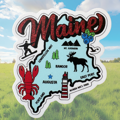 STICKER - Maine