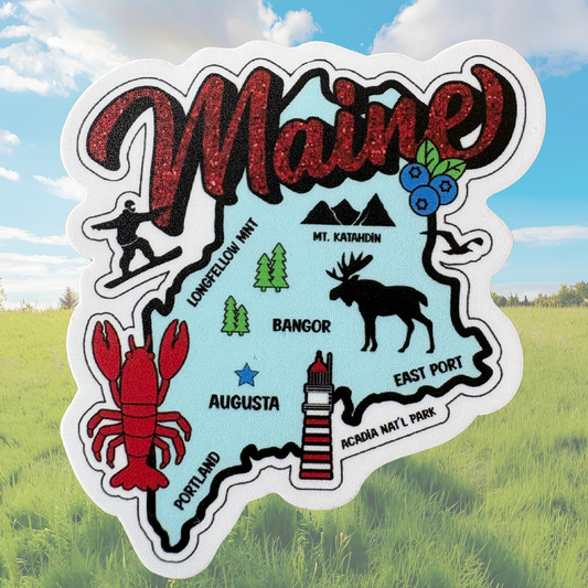 STICKER - Maine