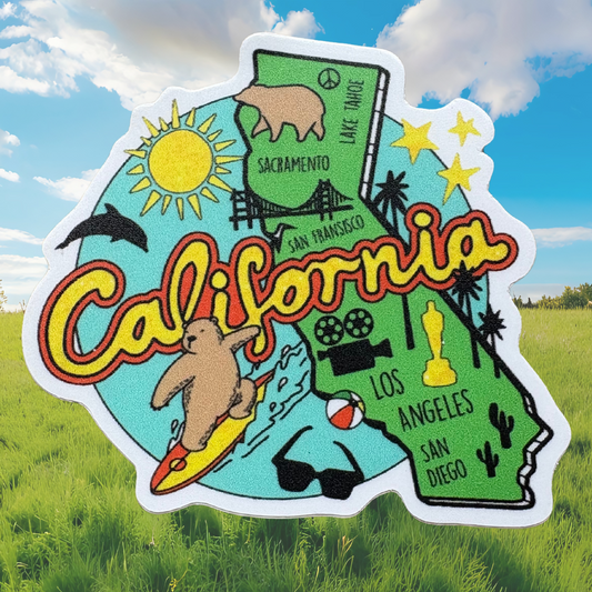 STICKER - California