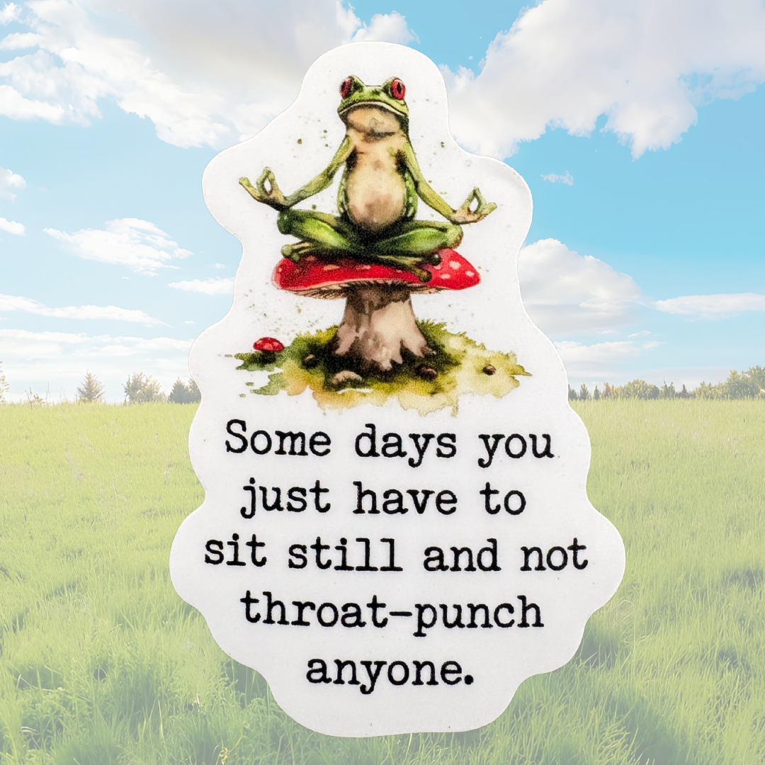 STICKER - Throat Punch